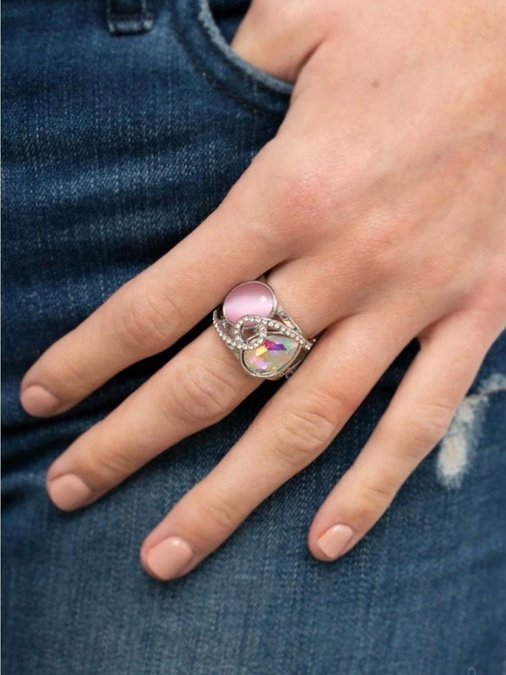 SELFIE-Indulgence Pink Ring